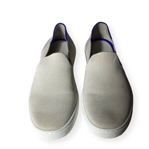 Rothy’s The Sneaker Slip On Shoes in Sand Size 5.5